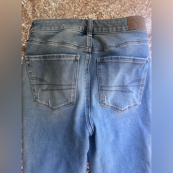 American Eagle Outfitters Ripped Skinny Jeans 2 Short - Picture 7 of 7